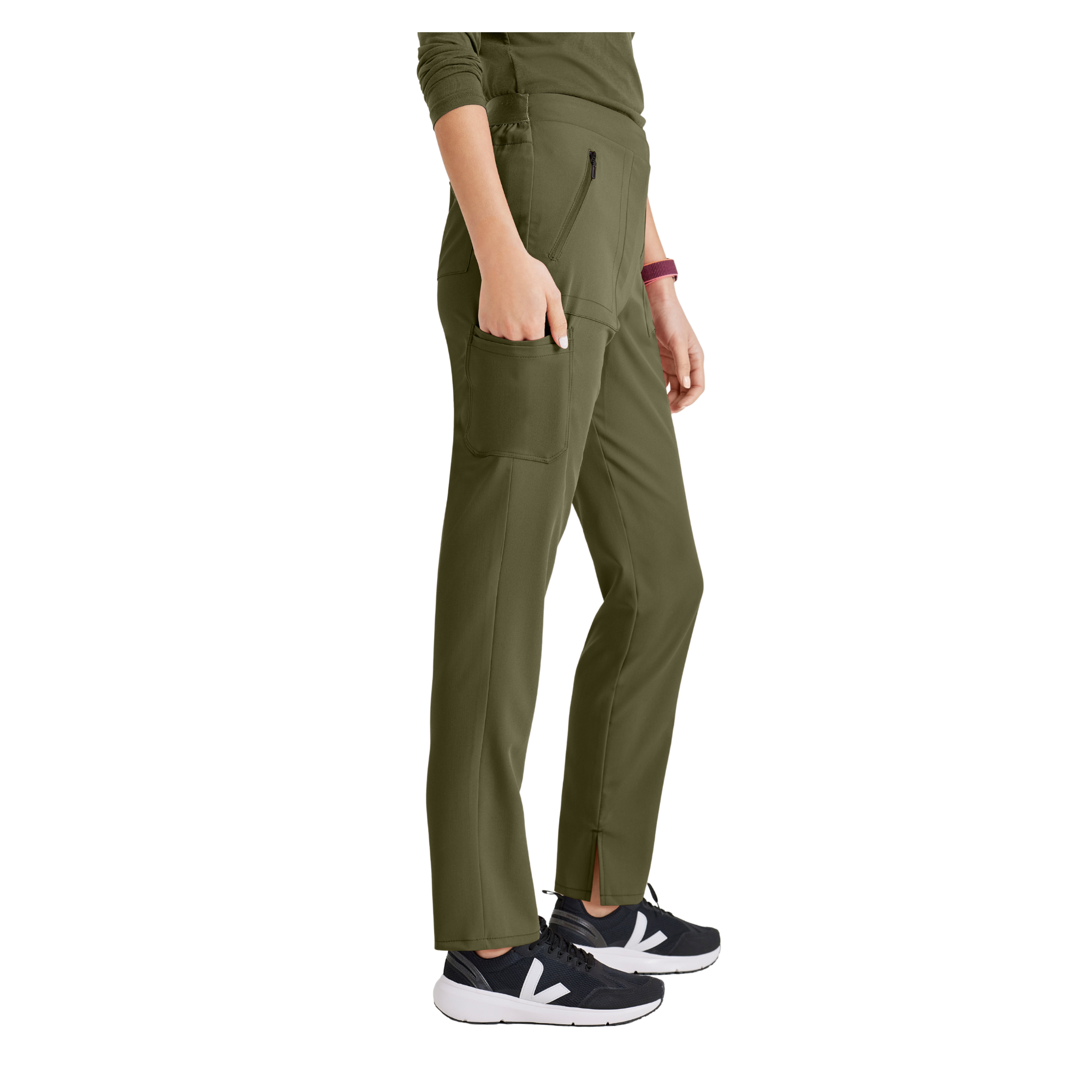 Purpose Pant - Pantalon médical fuselée taille haute - Femme - Barco Unify BARCO UNIFY 