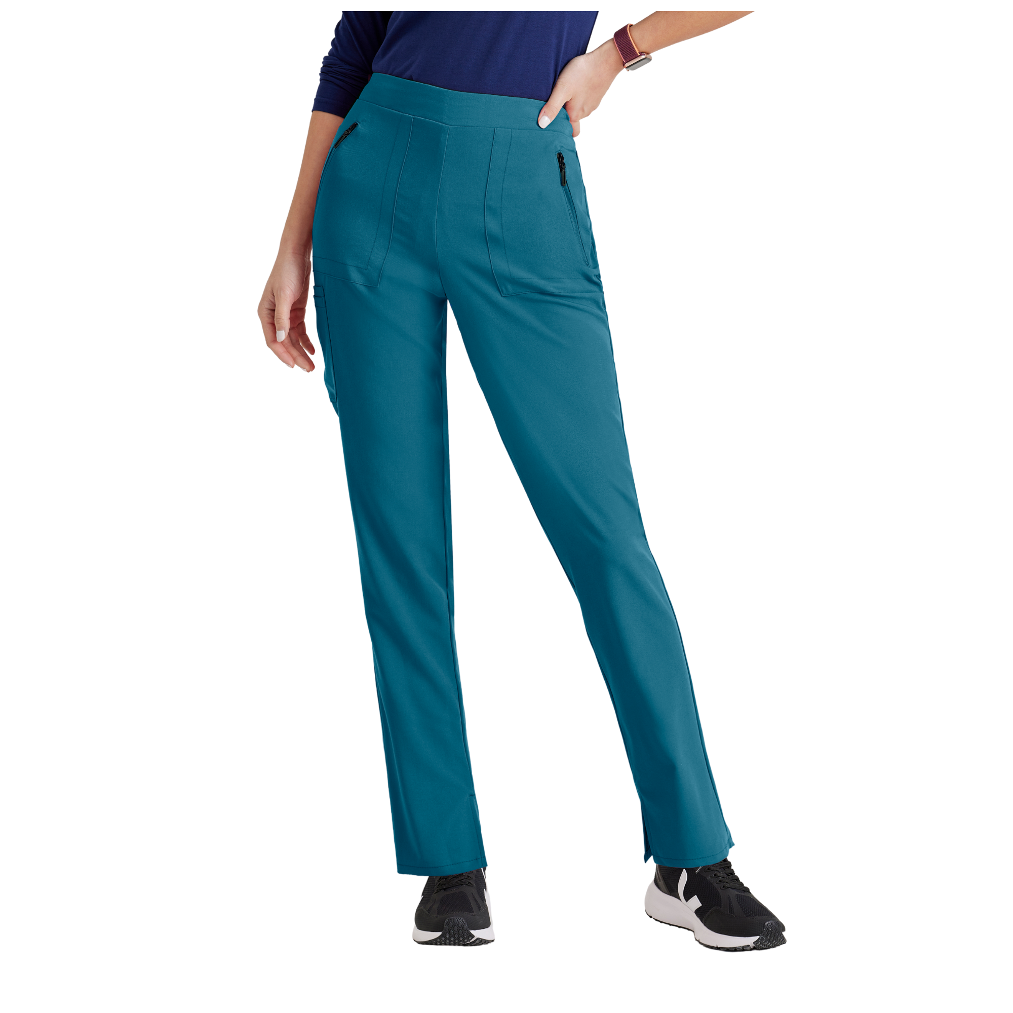 Purpose Pant - Pantalon médical fuselée taille haute - Femme - Barco Unify BARCO UNIFY 