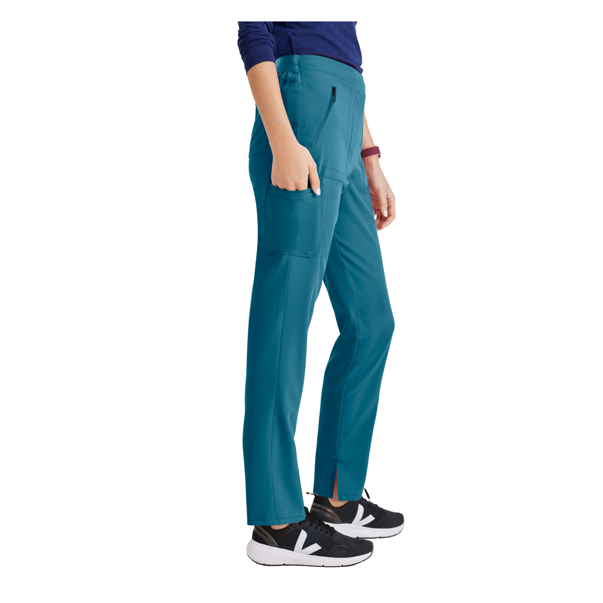 Purpose Pant - Pantalon médical fuselée taille haute - Femme - Barco Unify BARCO UNIFY 