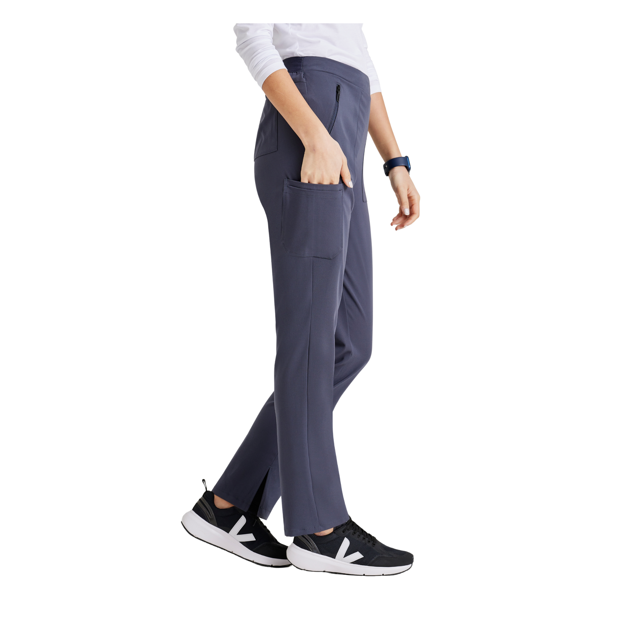 Purpose Pant - Pantalon médical fuselée taille haute - Femme - Barco Unify BARCO UNIFY 