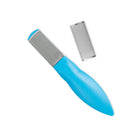 Stainless steel pedicure rasp - 19 cm - Credo