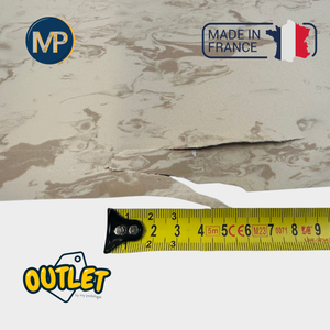 Recouvrement PE EVA Beige/marron foncé - Shore 30 - 1mm - 1035 x 1030 mm // Défaut MP 