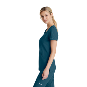 Reliance Top - Haut médical avec col croisé - Femme - Skechers SKECHERS 