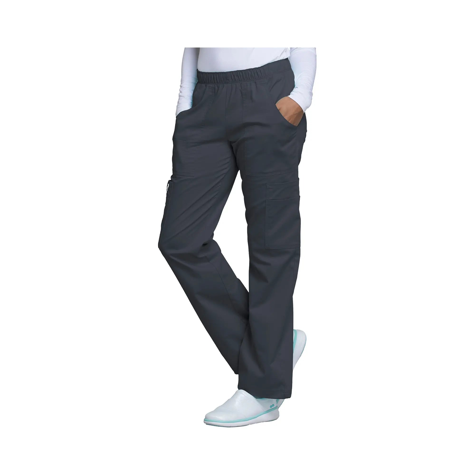 Roubaix - Pantalon large taille moyenne - Femme - Cherokee Cherokee Authentic Workwear 