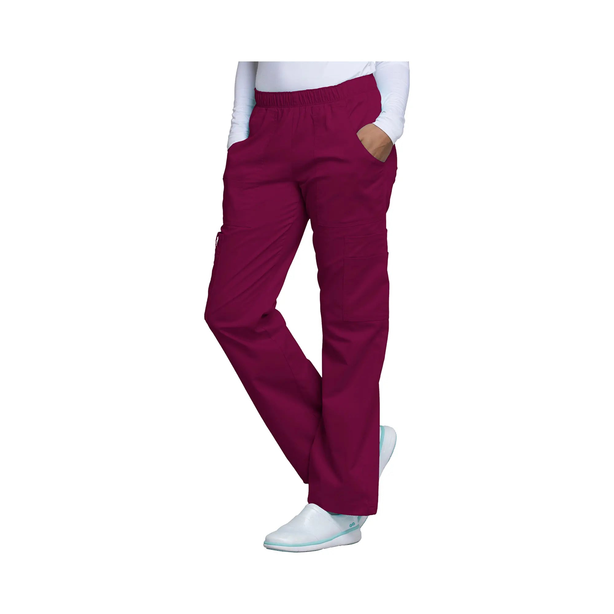 Roubaix - Pantalon large taille moyenne - Femme - Cherokee Cherokee Authentic Workwear 