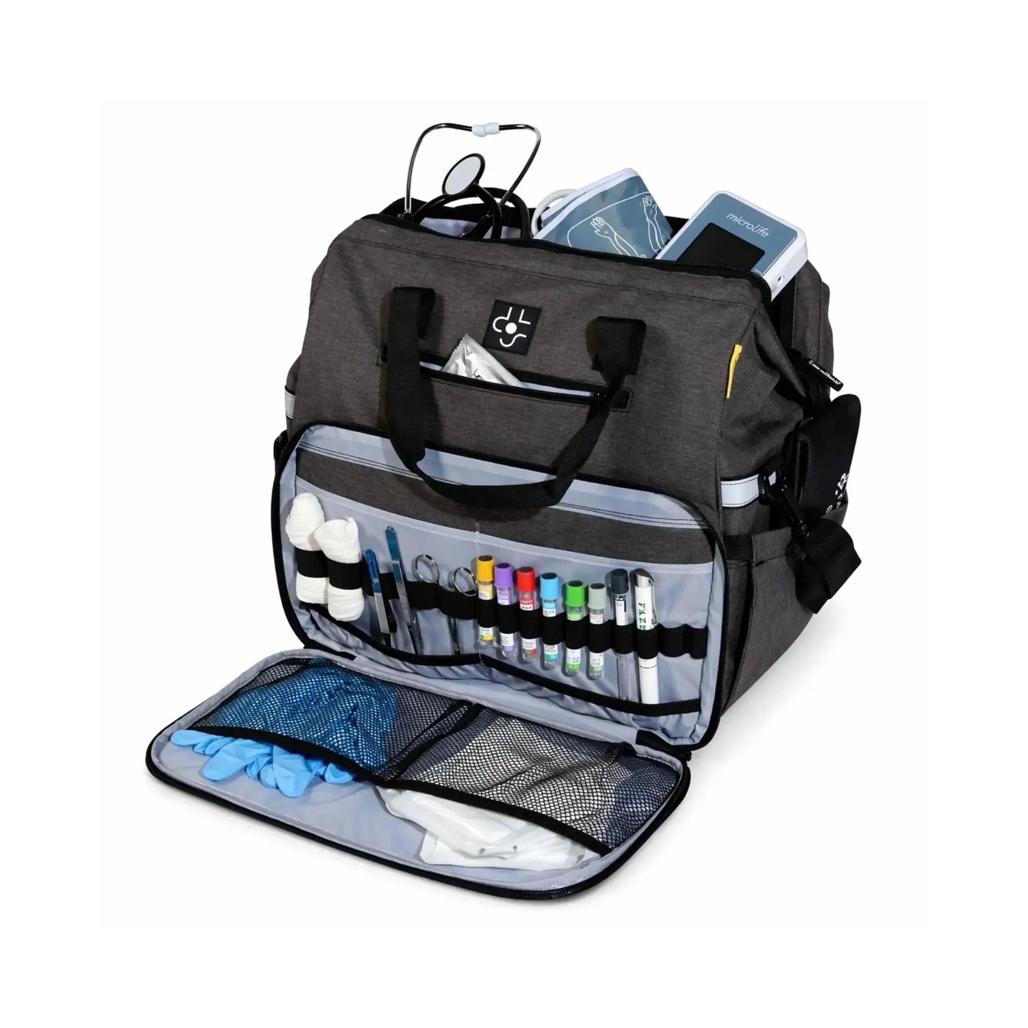 Devabag Medical Case Backpack - Gray - Several Formats - Devaset Devaset 
