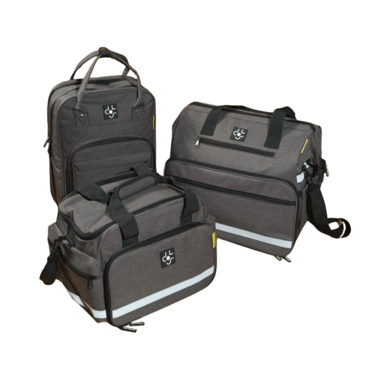 Sac à dos Mallette médical - Gris - Plusieurs Fomats - Devabag My Podologie 