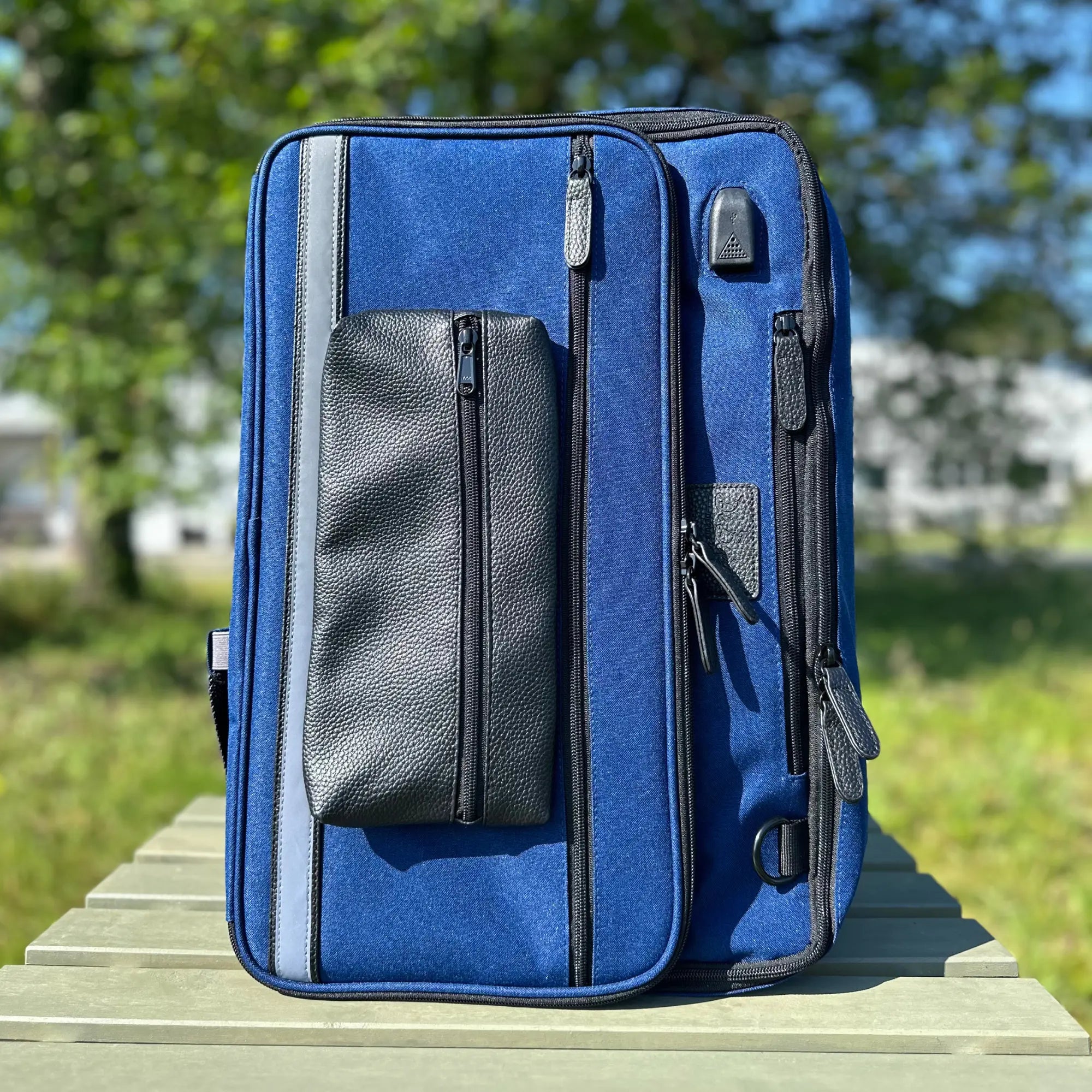 Sac à dos convertible médical OUESSANT - Marine / Noir De Boissy