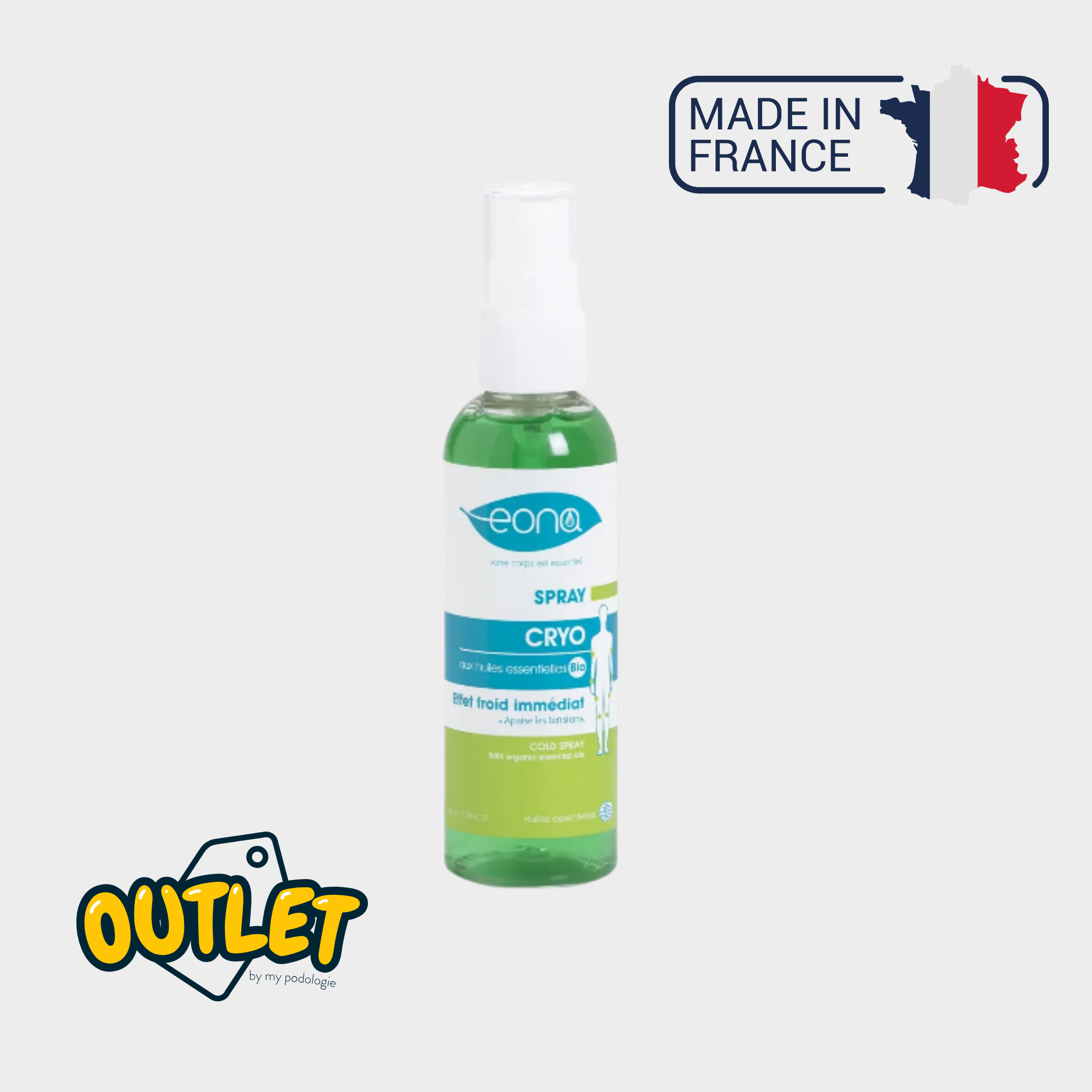 Spray Cryo - Apaise les tensions - Effet froid - 100 ml - Eona // Date dépassée Eona 