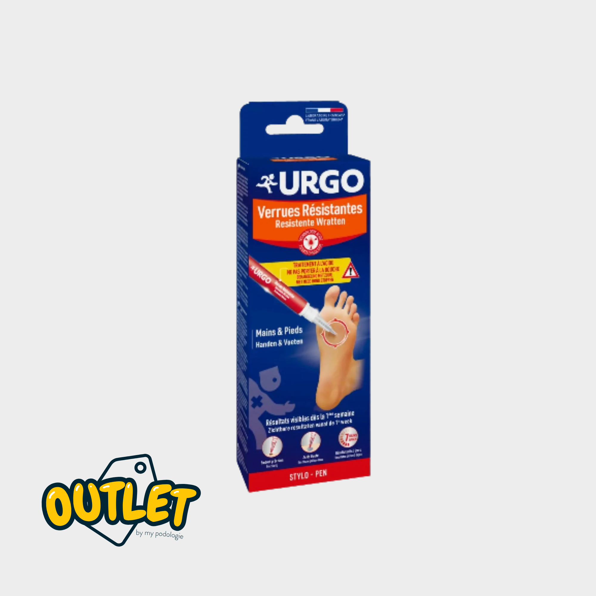 Stylo pour traitement des verrues résistantes - 2 ml - Urgo // Date dépassée Urgo 