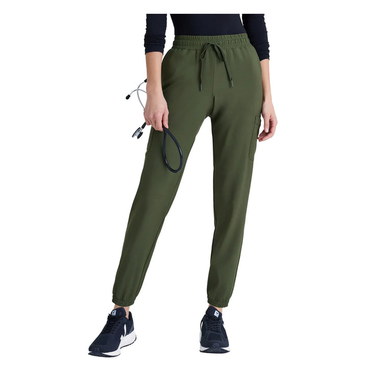 Terra - Jogging cargo avec cordon de serrage - Femme - Grey’s Anatomy Evolve Grey’s Anatomy  Vert Olive / XL