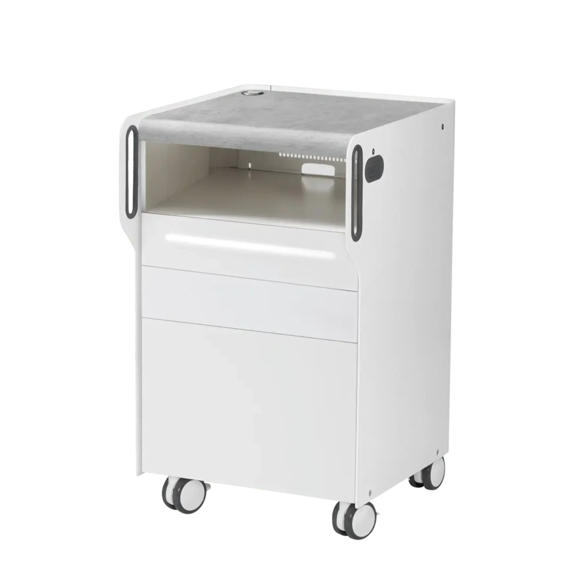 Unité de Podologie "Room Move"- Taille S - Ruck Ruck  Béton-3-avec-LED-Cercle-XL-professionnel-pour-droi
