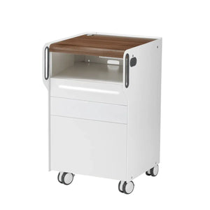 Unité de Podologie "Room Move"- Taille S - Ruck Ruck  Noyer-3-avec-LED-Cercle-XL-professionnel-pour-droi