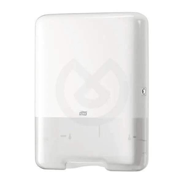 Distributeur blanc d'essuie-mains papier - Système H3 - Pliage C/Z - Tork - My Podologie